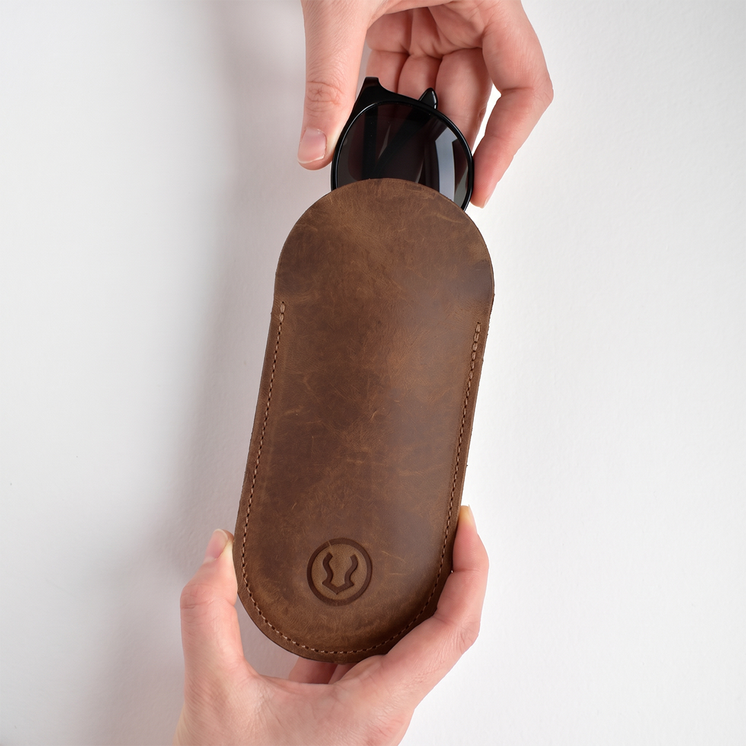 Leather Sunglasses Sleeve
